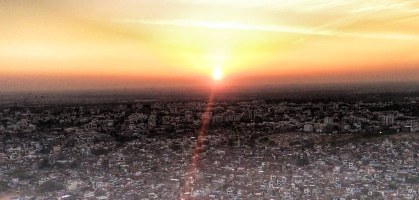 nahargarh fort night view