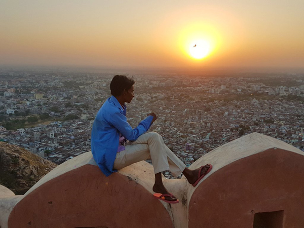 Sunset View Nahargarh Fort