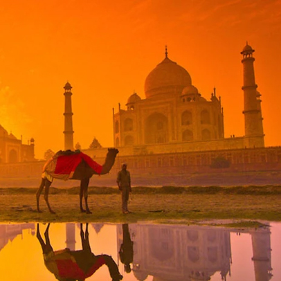 Excursión al amanecer y al atardecer en Agra Taj Mahal