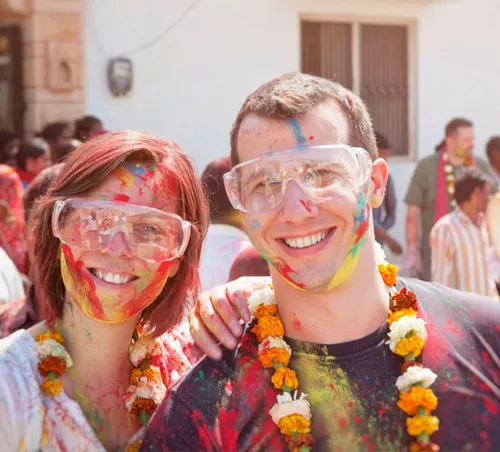 Celebrate Holi on Golden Triangle Tour