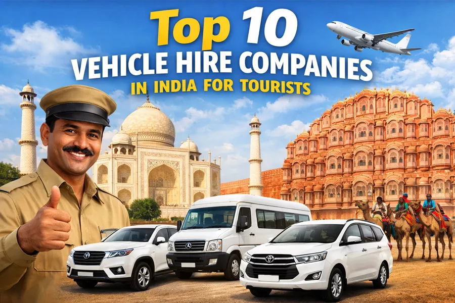 Top 10 Vehicle Hire Companies in India for Tourists