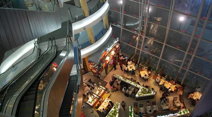 Crystal Court Mall exterior