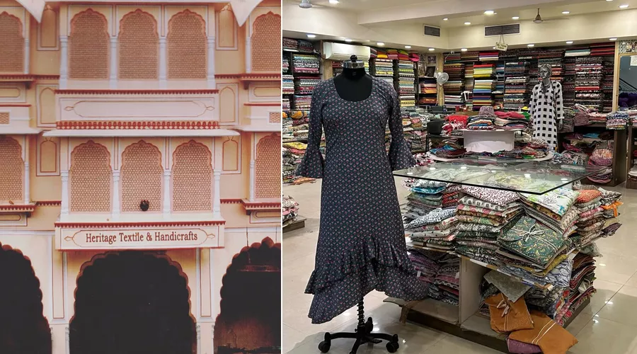 Antique textiles collection