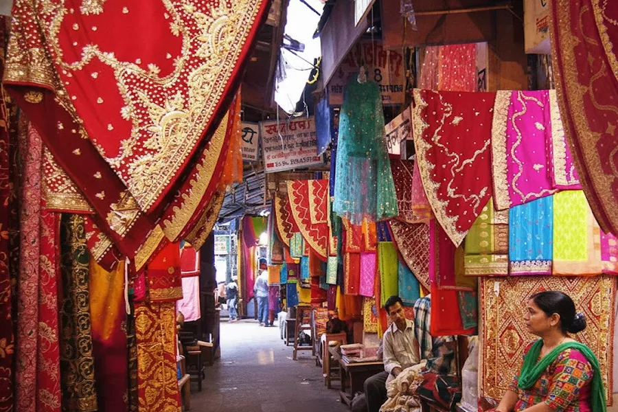 Wedding shopping at Purohit Ji Ka Katla